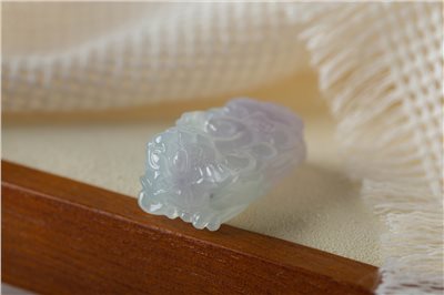 冰種漸變紫羅蘭貔貅